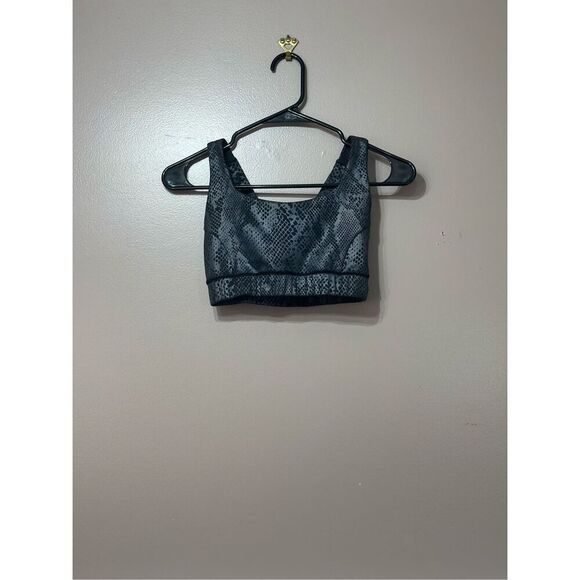 NWOT IVL Collective Snakeskin Crossbosy Straps Athlethic Sports Bra Women's 4 - Picture 2 of 10